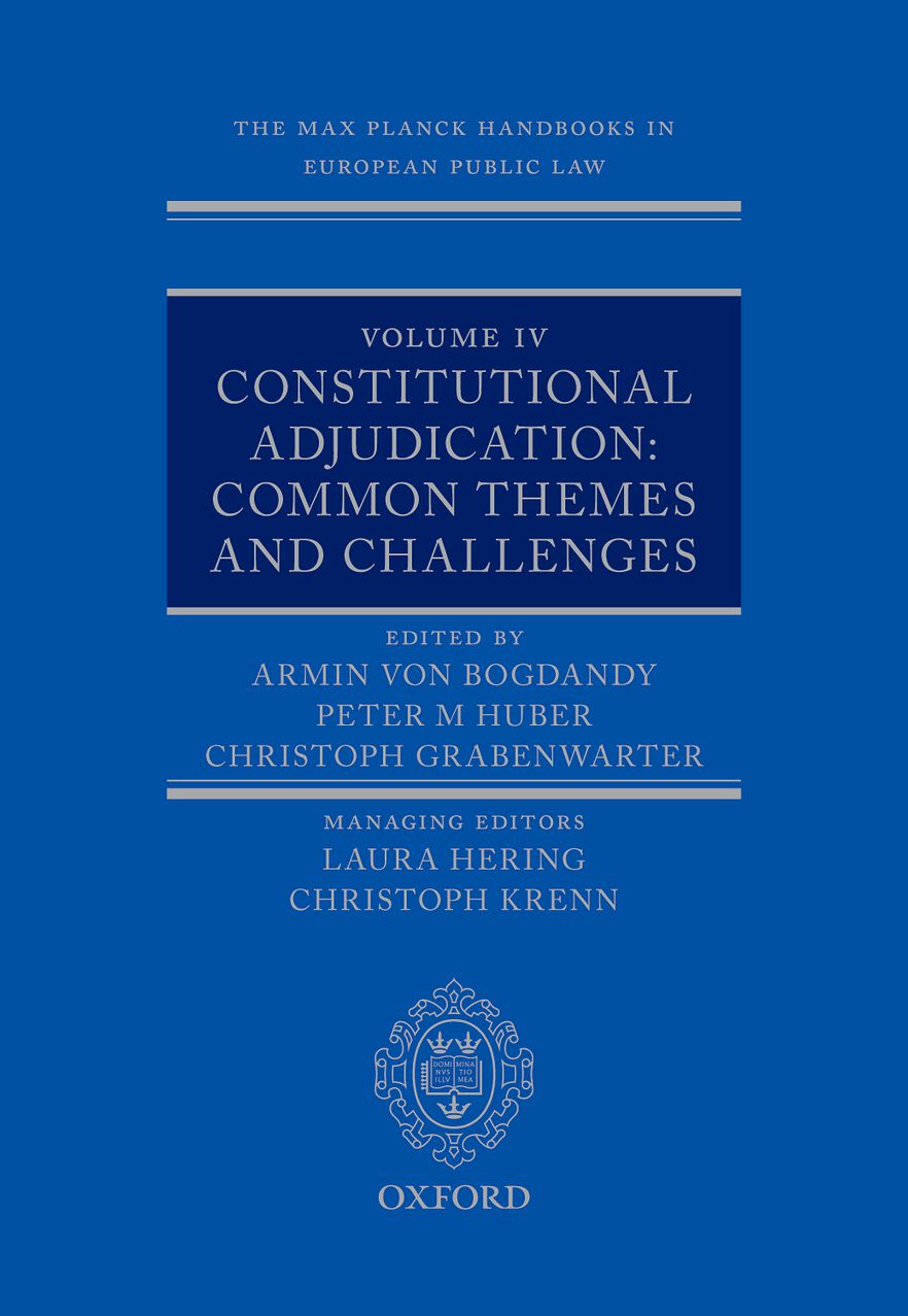 The Max Planck Handbooks in European Public Law Volume IV