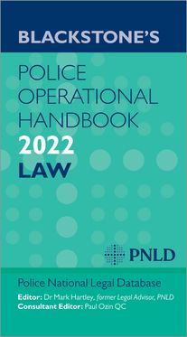 Blackstones Police Operational Handbook 2022 Paper