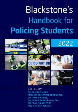 Blackstones Handbook For Policing Students 2022 16E Paper