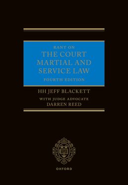 Rant on the Court Martial and Service Law