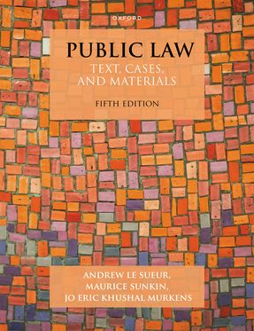 Public Law Text Cases and Materials