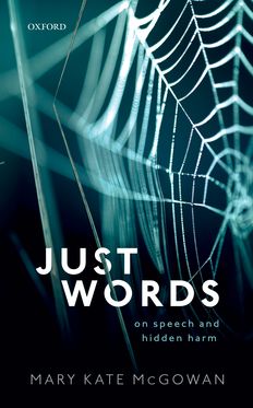 Just Words On Speech and Hidden Harm