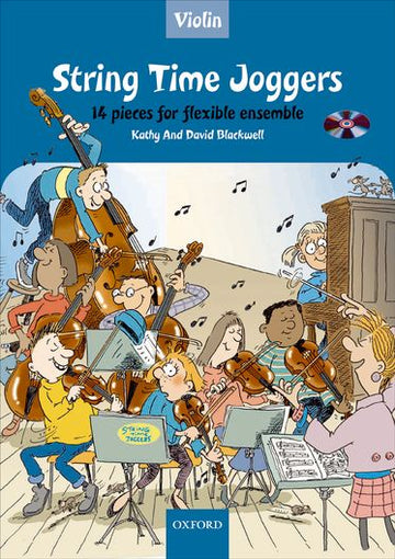 String Time Joggers Violin book + CD