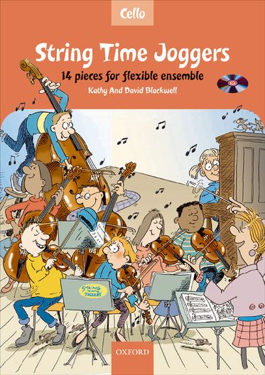 String Time Joggers Cello book + CD