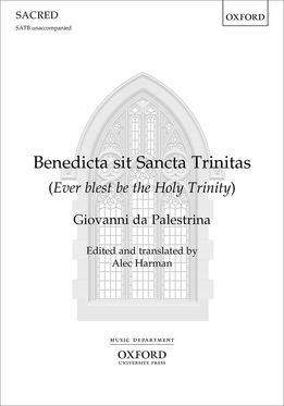 Benedicta Sit Sancta Trinitas X771