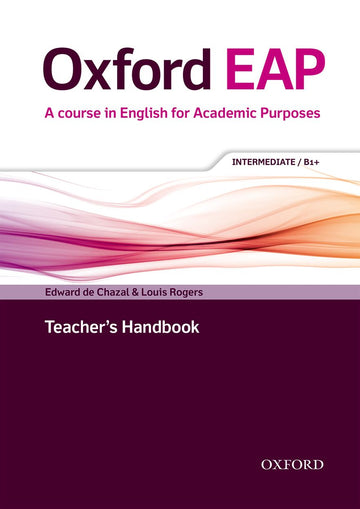 Oxford EAP B1+ Teacher's Book, DVD, and Audio CD Pack