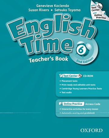 English Time 6 Teacher's Book with Test Center and Online Practice