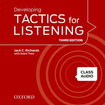 Developing Tactics for Listening Class Audio CDs