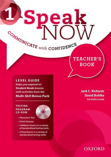 Speak Now 1 Teacher's Book, CD-ROM with Access Card Pack
