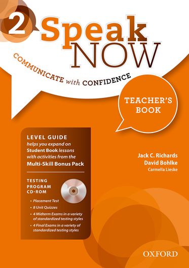 Speak Now 2 Teacher's Book, CD-ROM with Access Card Pack