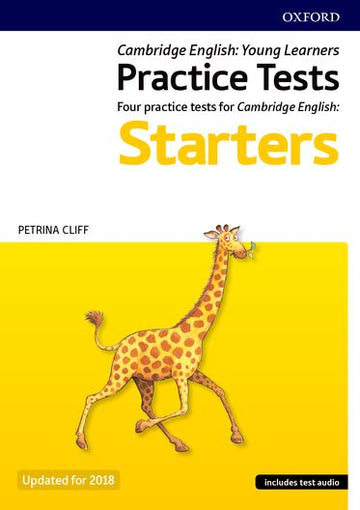 Cambridge English Young Learners Practice A1 Tests Starters Pack