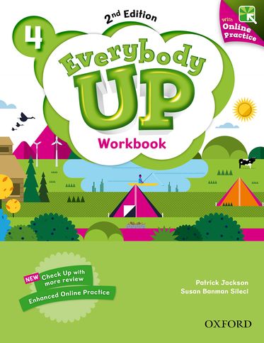 Everybody Up 4 Workbook with DVD and Online Practice Pack