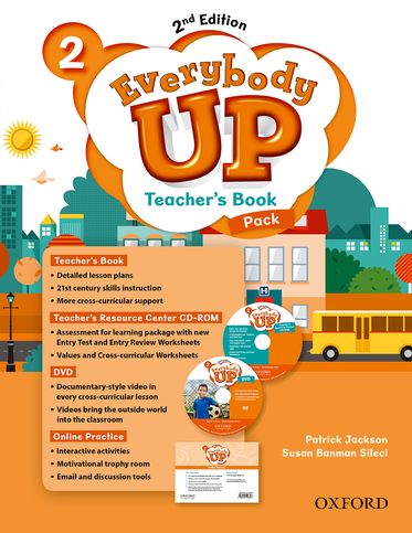 Everybody Up 2 Teachers Book with DVD and Online Practice Pack