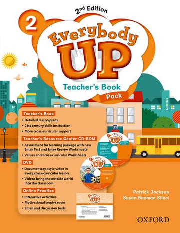 Everybody Up 2 Teachers Book with DVD and Online Practice Pack