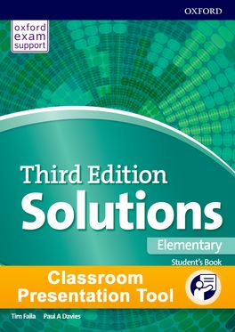 Solutions: Elementary. Classroom Presentation Tool