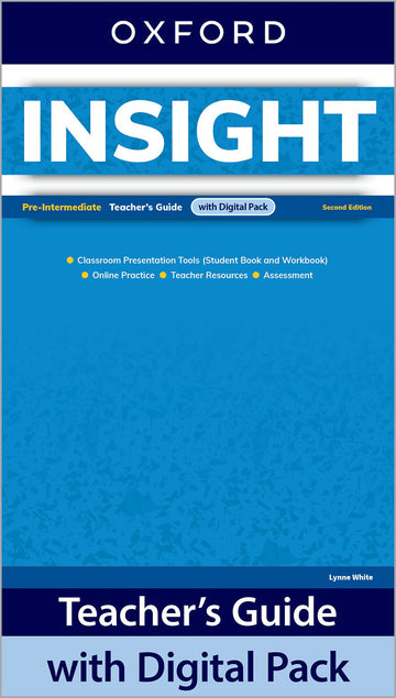 Insight Pre-Intermediate Teacher's Guide with Digital Pack
