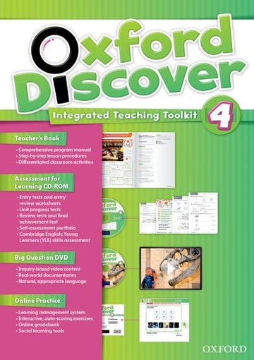 Oxford Discover Level 4 Teacher's Book with Online Practice