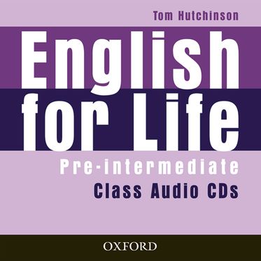 English for Life Pre-Intermediate Class Audio CD