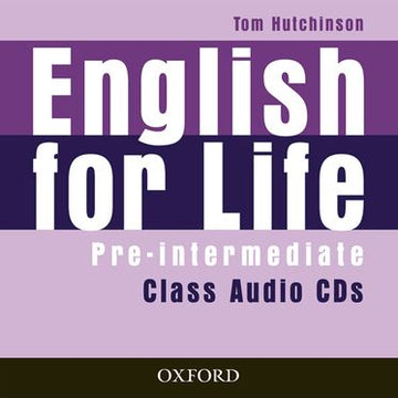 English for Life Pre-Intermediate Class Audio CD