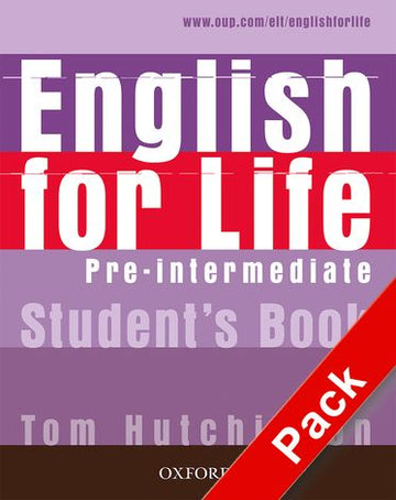 English for Life Pre-Intermediate Student's Book with Multi-ROM Pack
