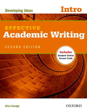 Effective Academic Writing Introductory Student Book with Online Access Code