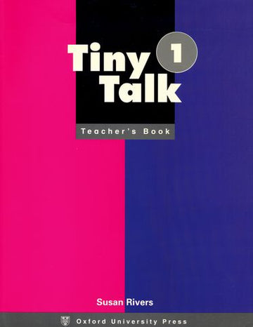 Tiny Talk 1 Teacher's Book