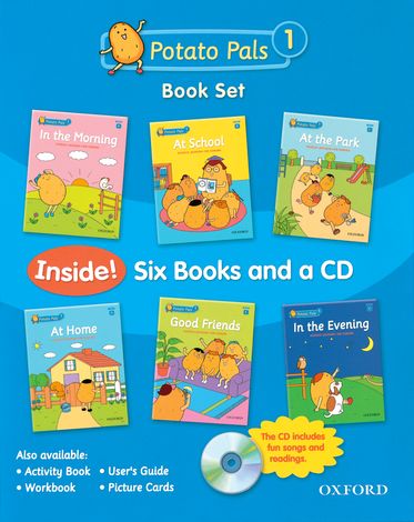 Potato Pals 1 Book Set with Audio CD