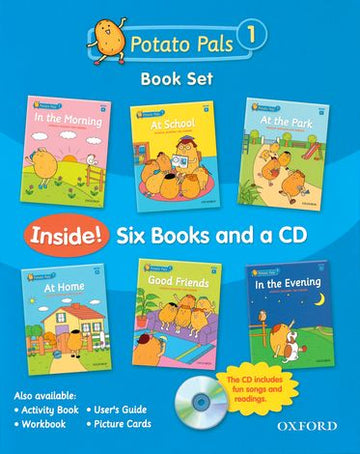 Potato Pals 1 Book Set with Audio CD