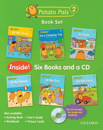 Potato Pals 2 Book Set with Audio CD