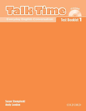 Talk Time 1 Test Booklet with Audio CD