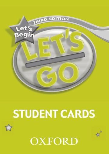 Let's Begin Teacher's Cards Student Cards