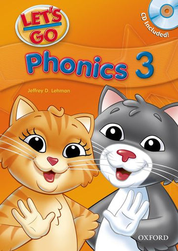 Let's Go Phonics Books Phonics Book 3 with Audio CD Pack