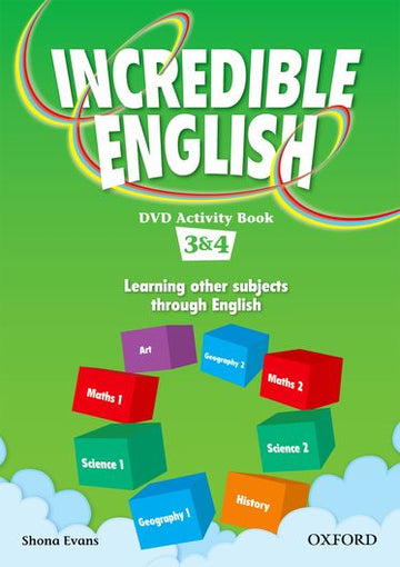 Incredible English 3 DVD Activity Book (3 & 4)