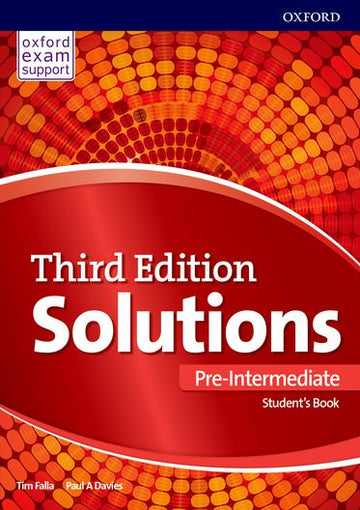 Solutions Pre-Intermediate Student's Book