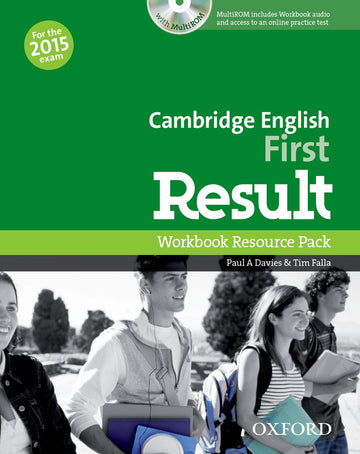 Cambridge English: First Result Workbook No Key & Student CD-ROM Pack