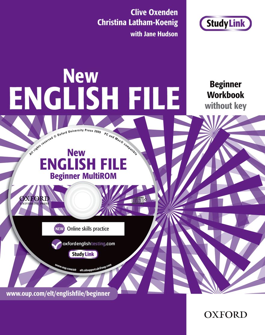New English File Beginner Workbook with Multirom Pack