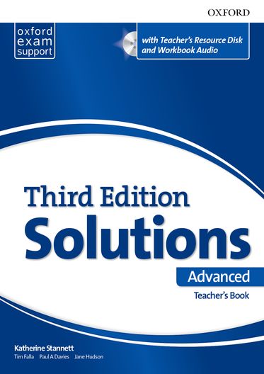 Solutions: Advanced Essential Teachers Book & Resource Disk Pack