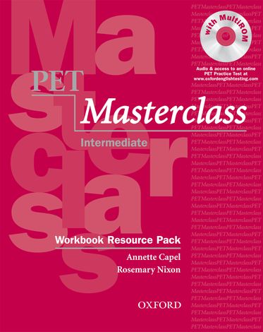 PET Masterclass Workbook Resource Pack without Key