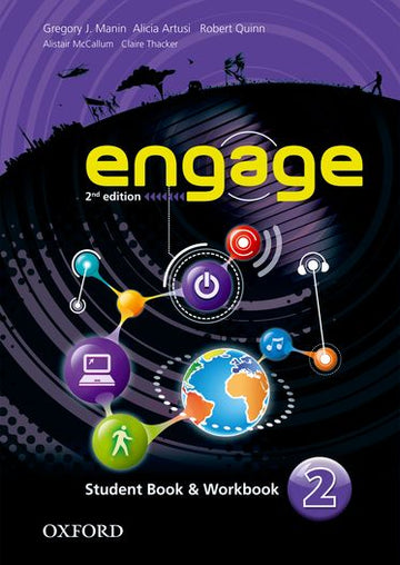 Engage Level 2 Student Book and Workbook with MultiROM