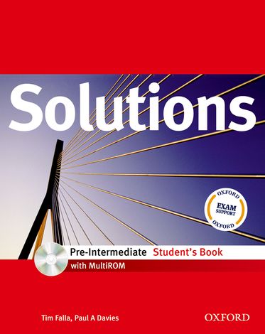 Solutions Pre-Intermediate Student's Book with MultiROM Pack