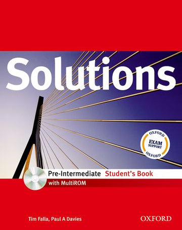 Solutions Pre-Intermediate Student's Book with MultiROM Pack
