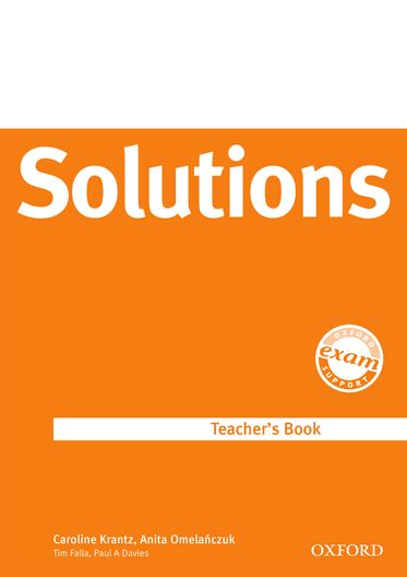 Solutions Upper-Intermediate Teachers Book