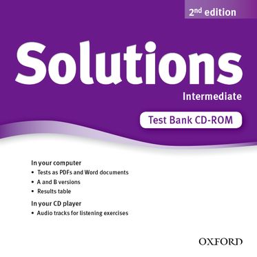 Solutions Intermediate Test CD-ROM