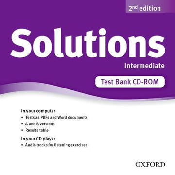 Solutions Intermediate Test CD-ROM