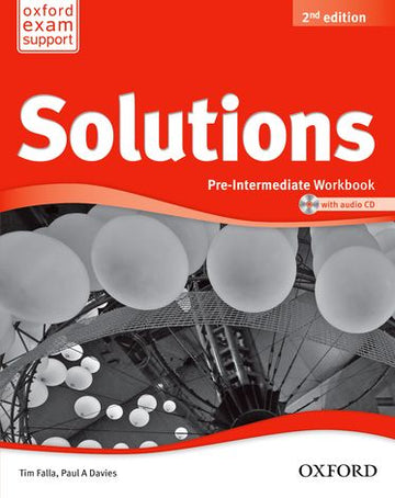 Solutions Pre-Intermediate Workbook and Audio CD Pack
