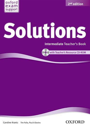 Solutions Intermediate Teacher's Book & CD-ROM