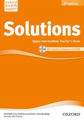 Solutions Upper-Intermediate Teacher's Book and CD-ROM Pack