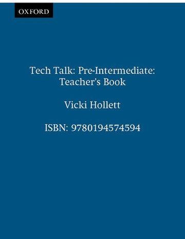 Tech Talk Pre-Intermediate Teacher's Book