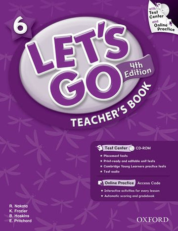 Let's Go 6 Teacher's Book with Test Center and Online Practice