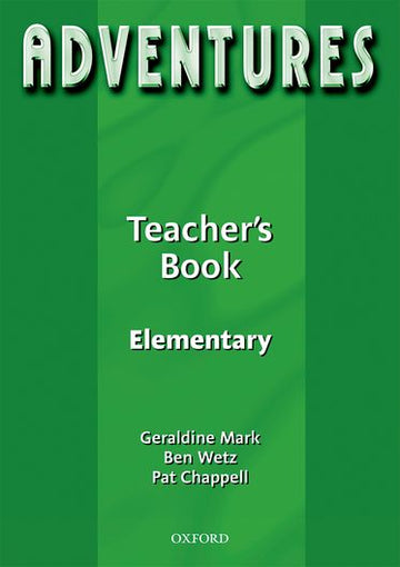 Adventures Elementary Teacher's Book